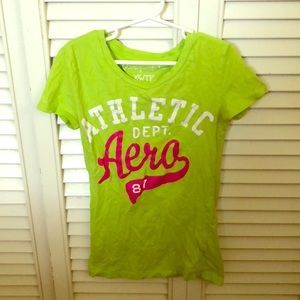 Women’s Extra Small Aeropostale Green Tee Shirt